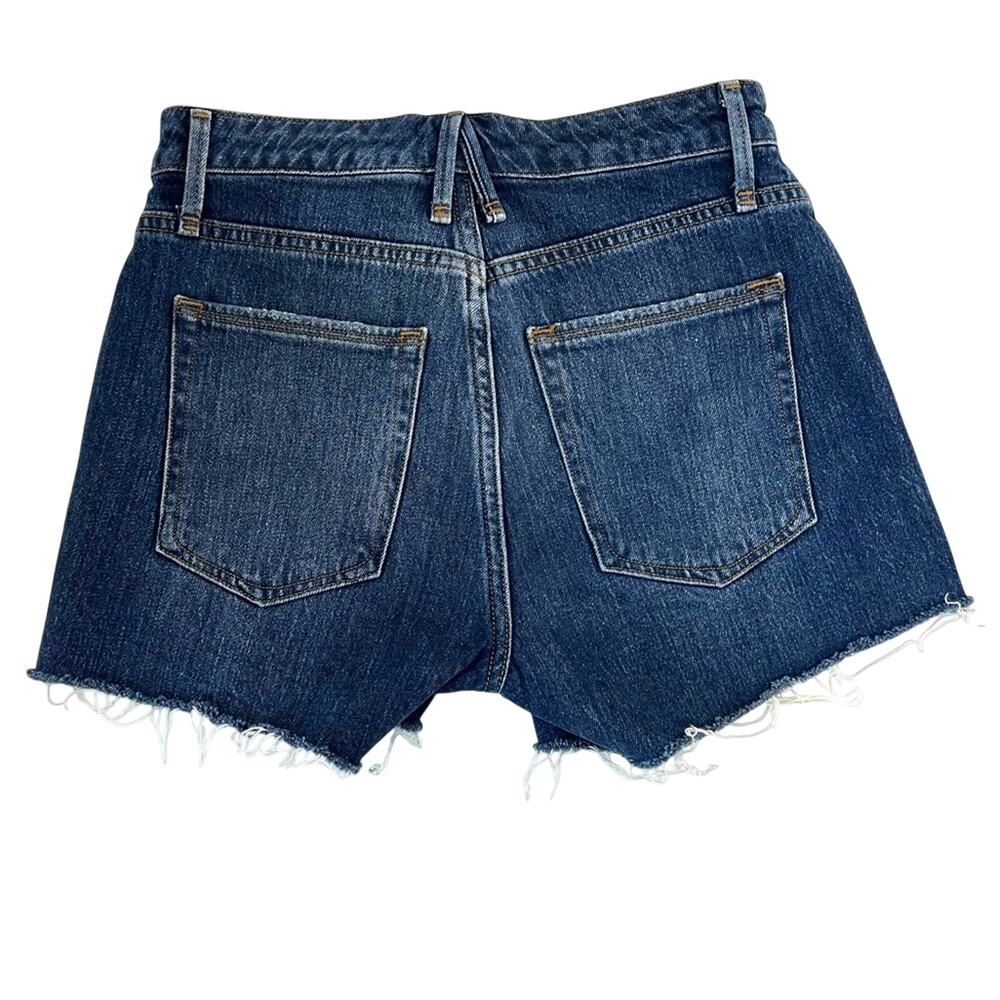 Good American Cut Off Denim Shorts - Picture 5 of 11